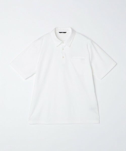 SHIPS / シップス Tシャツ | SHIPS: クールタッチ スムース ポロシャツ(ホワイト)