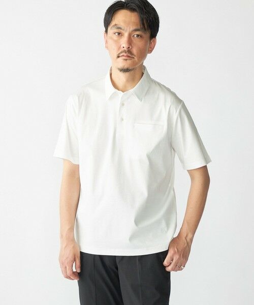 SHIPS / シップス Tシャツ | SHIPS: 〈接触冷感 / 抗菌防臭機能〉クールタッチ スムース ポロシャツ | 詳細1
