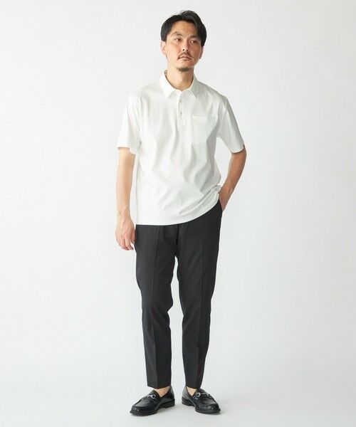 SHIPS / シップス Tシャツ | SHIPS: 〈接触冷感 / 抗菌防臭機能〉クールタッチ スムース ポロシャツ | 詳細2