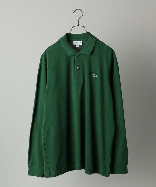 SHIPS / シップス シャツ・ブラウス | LACOSTE: L1312DL ロングスリーブ ポロシャツ(グリーン)