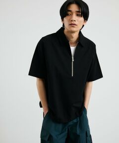 SHIPS / シップス Tシャツ | City Ambient Products: リラックス ハーフ ジップ ポロシャツ