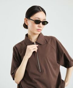 SHIPS / シップス Tシャツ | City Ambient Products: リラックス ハーフ ジップ ポロシャツ