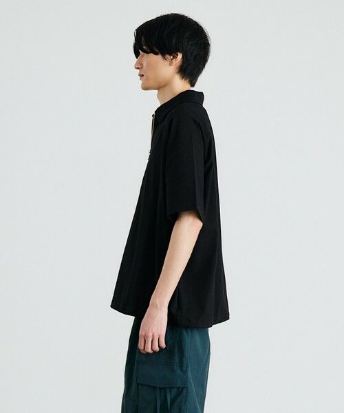 SHIPS / シップス Tシャツ | City Ambient Products: リラックス ハーフ ジップ ポロシャツ | 詳細9