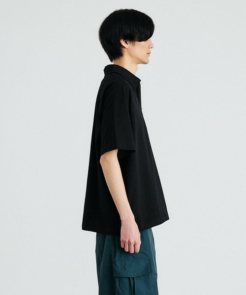 SHIPS / シップス Tシャツ | City Ambient Products: リラックス ハーフ ジップ ポロシャツ | 詳細11