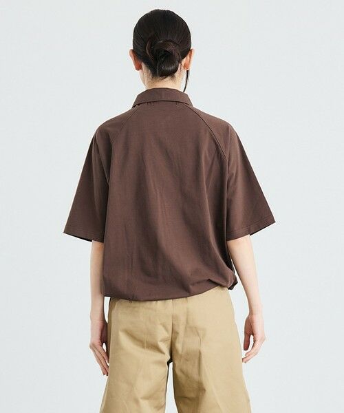 SHIPS / シップス Tシャツ | City Ambient Products: リラックス ハーフ ジップ ポロシャツ | 詳細16