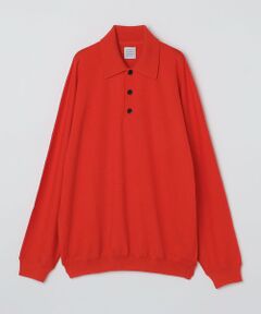 SHIPS / シップス Tシャツ | GP/GS/GP: ドルマン ニット ポロ ロングスリーブ