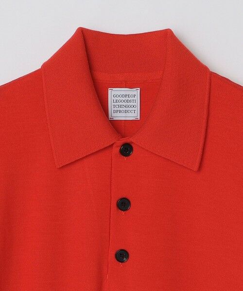 SHIPS / シップス Tシャツ | GP/GS/GP: ドルマン ニット ポロ ロングスリーブ | 詳細3