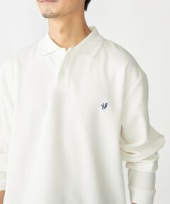 SHIPS / シップス Tシャツ | 【WEB限定】SHIPS:〈抗菌・防臭〉ワンポイント ロゴ バーズアイ ロングスリーブ ポロシャツ