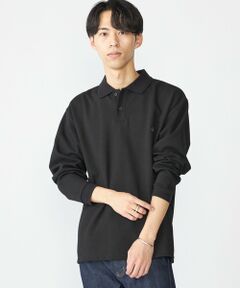 SHIPS / シップス Tシャツ | 【WEB限定】SHIPS:〈抗菌・防臭〉ワンポイント ロゴ バーズアイ ロングスリーブ ポロシャツ