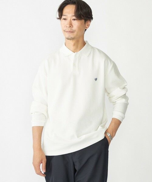 SHIPS / シップス Tシャツ | 【WEB限定】SHIPS:〈抗菌・防臭〉ワンポイント ロゴ バーズアイ ロングスリーブ ポロシャツ | 詳細6