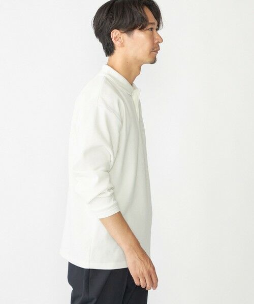 SHIPS / シップス Tシャツ | 【WEB限定】SHIPS:〈抗菌・防臭〉ワンポイント ロゴ バーズアイ ロングスリーブ ポロシャツ | 詳細9