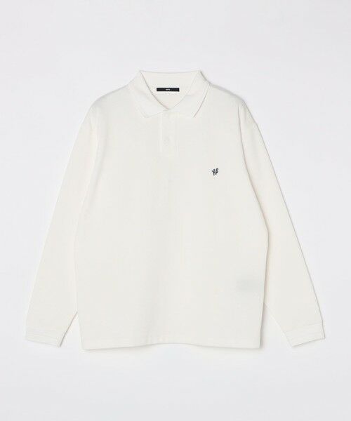 SHIPS / シップス Tシャツ | 【WEB限定】SHIPS:〈抗菌・防臭〉ワンポイント ロゴ バーズアイ ロングスリーブ ポロシャツ | 詳細10