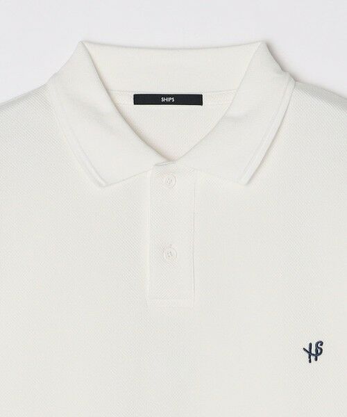 SHIPS / シップス Tシャツ | 【WEB限定】SHIPS:〈抗菌・防臭〉ワンポイント ロゴ バーズアイ ロングスリーブ ポロシャツ | 詳細11