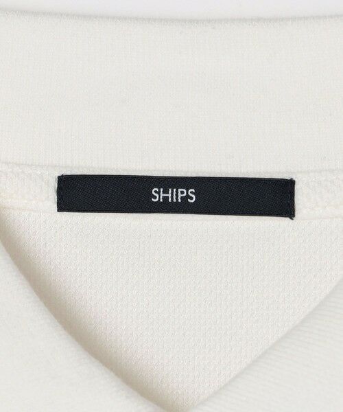 SHIPS / シップス Tシャツ | 【WEB限定】SHIPS:〈抗菌・防臭〉ワンポイント ロゴ バーズアイ ロングスリーブ ポロシャツ | 詳細13