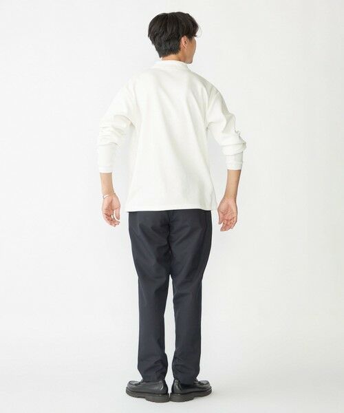 SHIPS / シップス Tシャツ | 【WEB限定】SHIPS:〈抗菌・防臭〉ワンポイント ロゴ バーズアイ ロングスリーブ ポロシャツ | 詳細3