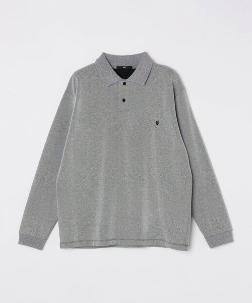 SHIPS / シップス Tシャツ | 【WEB限定】SHIPS:〈抗菌・防臭〉ワンポイント ロゴ バーズアイ ロングスリーブ ポロシャツ | 詳細24