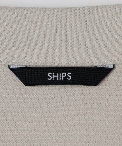 SHIPS / シップス Tシャツ | SHIPS:〈遮熱/接触冷感/吸水速乾/紫外線カット〉カノコ スキッパー ポロシャツ | 詳細5