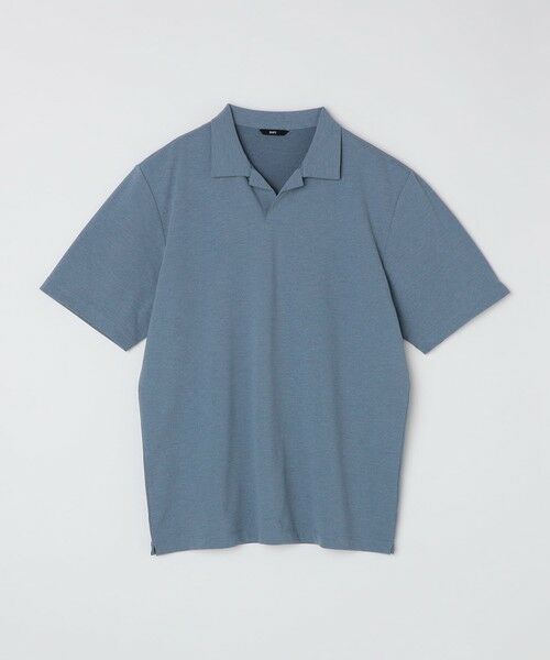 SHIPS / シップス Tシャツ | SHIPS:〈遮熱/接触冷感/吸水速乾/紫外線カット〉カノコ スキッパー ポロシャツ | 詳細7