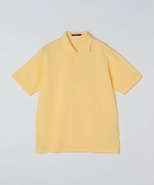 SHIPS / シップス Tシャツ | SHIPS: 〈吸水速乾〉COOLMAX(R) ピケ ワイドカラー ポロシャツ(クリーム)