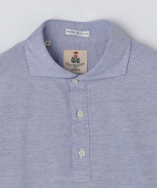 SHIPS / シップス Tシャツ | GUY ROVER: カッタウェイ メランジ ポロシャツ | 詳細5