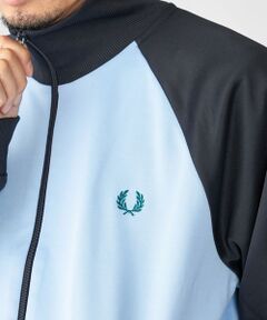 SHIPS / シップス テーラードジャケット | FRED PERRY: コントラスト スリーブ トラック ジャケット