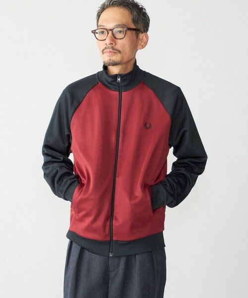 SHIPS / シップス テーラードジャケット | FRED PERRY: コントラスト スリーブ トラック ジャケット | 詳細2