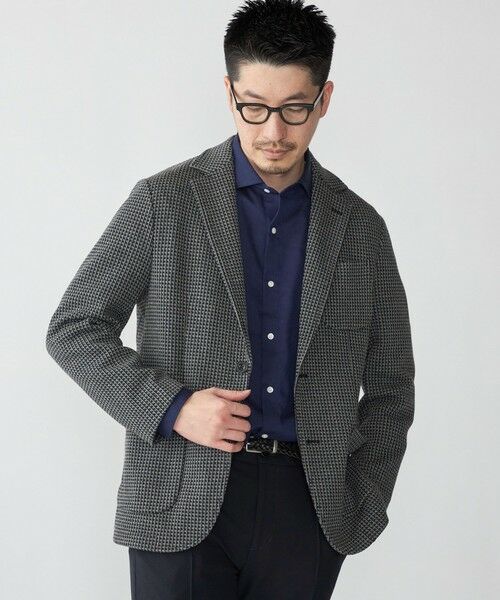 SHIPS / シップス テーラードジャケット | SHIPS:〈手洗い可能〉TEXBRID(R) ジャカード 2ボタン ジャケット | 詳細1