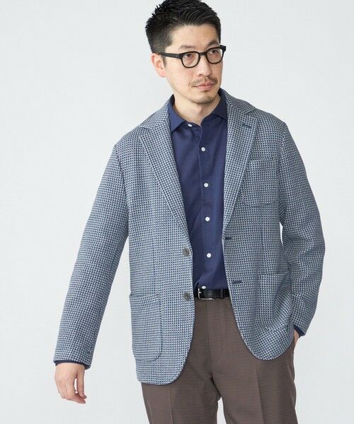 SHIPS / シップス テーラードジャケット | SHIPS:〈手洗い可能〉TEXBRID(R) ジャカード 2ボタン ジャケット | 詳細5