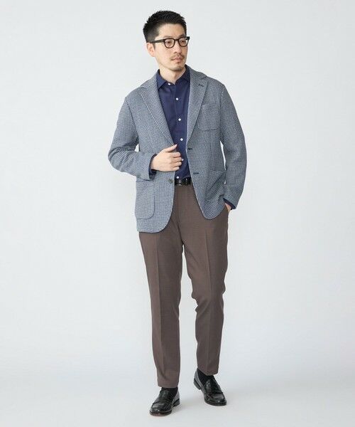 SHIPS / シップス テーラードジャケット | SHIPS:〈手洗い可能〉TEXBRID(R) ジャカード 2ボタン ジャケット | 詳細10