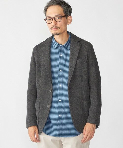 SHIPS / シップス テーラードジャケット | SHIPS: TEXBRID(R) コットン ジャカード 2ボタン ジャケット | 詳細2