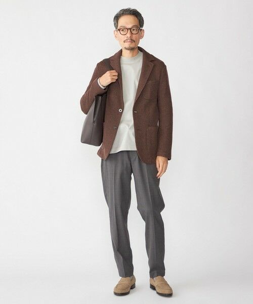 SHIPS / シップス テーラードジャケット | SHIPS: TEXBRID(R) コットン ジャカード 2ボタン ジャケット | 詳細5