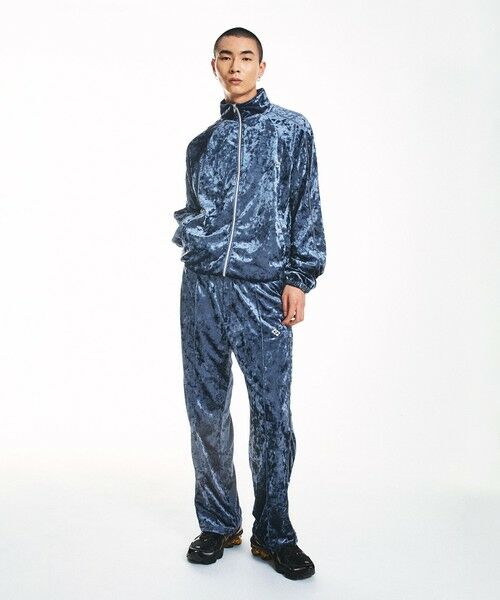 SHIPS / シップス テーラードジャケット | City Ambient Products: クラッシュベロアトラックジャケット(セットアップ対応) | 詳細15