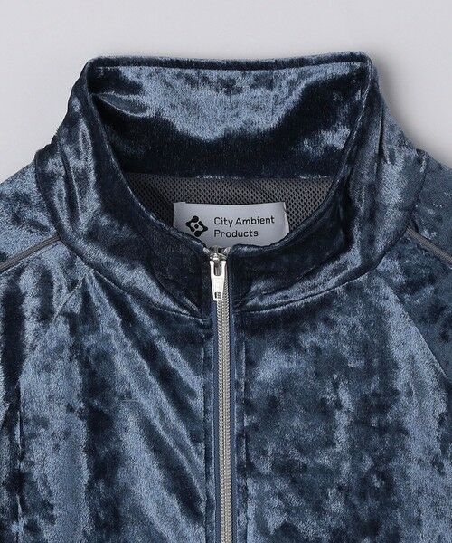 SHIPS / シップス テーラードジャケット | City Ambient Products: クラッシュベロアトラックジャケット(セットアップ対応) | 詳細19