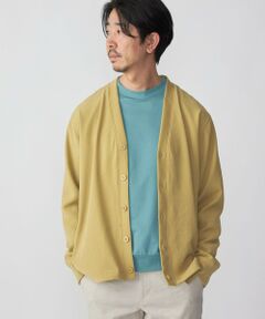 SHIPS / シップス カーディガン・ボレロ | SHIPS: 小松マテーレ ダブルクロス ニット Vネック カーディガン