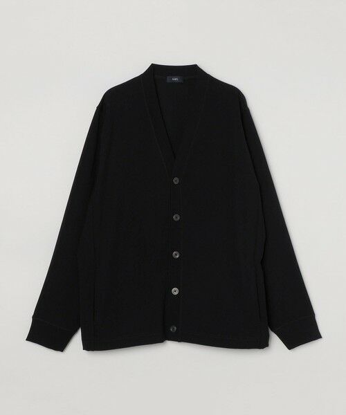 SHIPS / シップス カーディガン・ボレロ | SHIPS: 小松マテーレ ダブルクロス ニット Vネック カーディガン | 詳細9