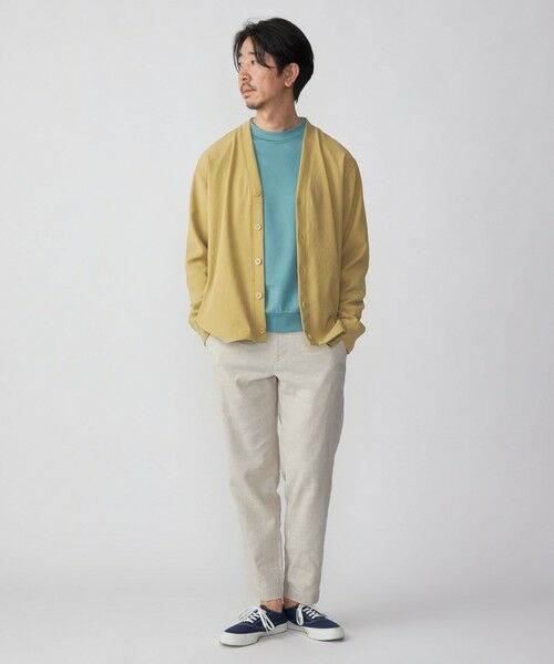 SHIPS / シップス カーディガン・ボレロ | SHIPS: 小松マテーレ ダブルクロス ニット Vネック カーディガン | 詳細15