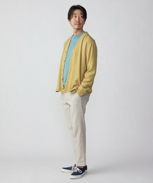 SHIPS / シップス カーディガン・ボレロ | SHIPS: 小松マテーレ ダブルクロス ニット Vネック カーディガン | 詳細16