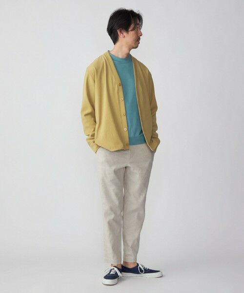 SHIPS / シップス カーディガン・ボレロ | SHIPS: 小松マテーレ ダブルクロス ニット Vネック カーディガン | 詳細18