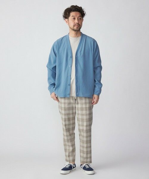 SHIPS / シップス カーディガン・ボレロ | SHIPS: 小松マテーレ ダブルクロス ニット Vネック カーディガン | 詳細25