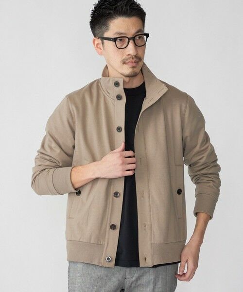 SHIPS / シップス カーディガン・ボレロ | SHIPS: TEXBRID(R) スタンド リブブルゾン | 詳細1