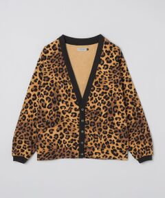 SHIPS / シップス カーディガン・ボレロ | ILL180°: LEOPARD SWEAT CARDIGAN