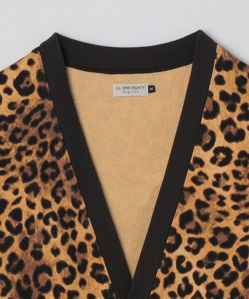 SHIPS / シップス カーディガン・ボレロ | ILL180°: LEOPARD SWEAT CARDIGAN | 詳細2