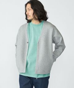 SHIPS / シップス カーディガン・ボレロ | 【WEB限定】SHIPS: ガスコットン ダブルニット 1ボタン カーディガン (セットアップ対応)