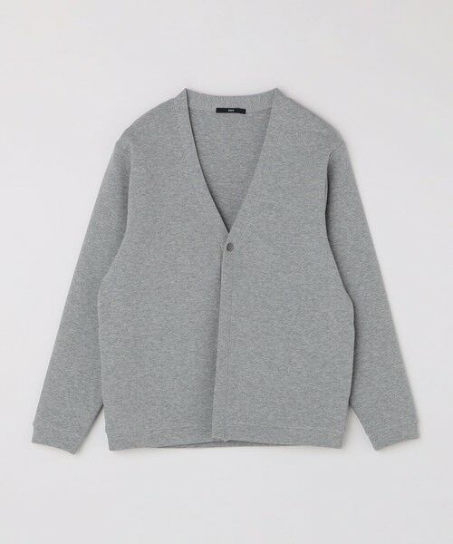 SHIPS / シップス カーディガン・ボレロ | 【WEB限定】SHIPS: ガスコットン ダブルニット 1ボタン カーディガン (セットアップ対応) | 詳細3