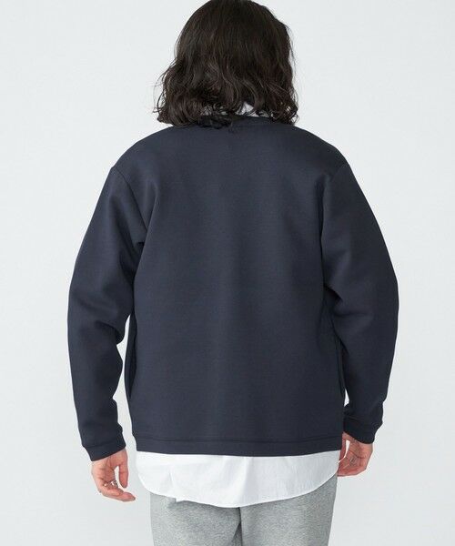 SHIPS / シップス カーディガン・ボレロ | 【WEB限定】SHIPS: ガスコットン ダブルニット 1ボタン カーディガン (セットアップ対応) | 詳細22