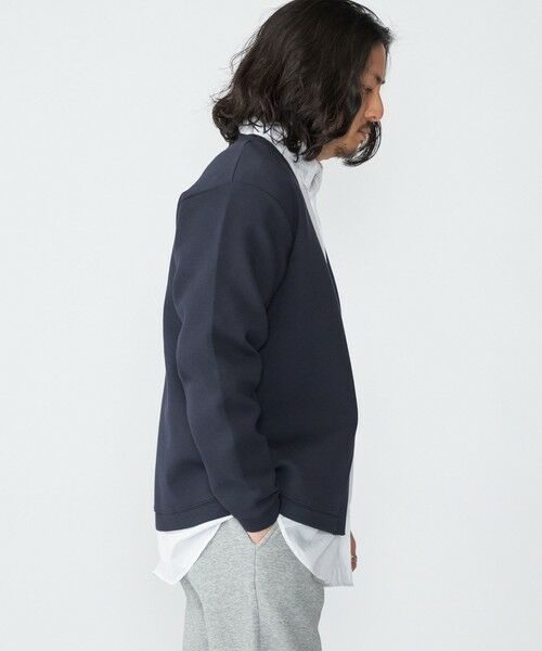 SHIPS / シップス カーディガン・ボレロ | 【WEB限定】SHIPS: ガスコットン ダブルニット 1ボタン カーディガン (セットアップ対応) | 詳細23