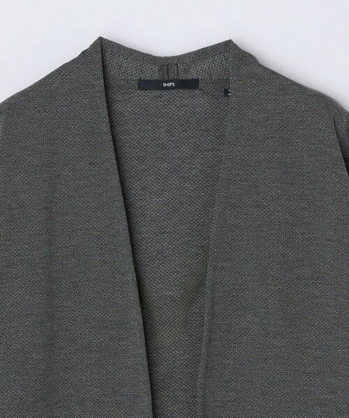 SHIPS / シップス カーディガン・ボレロ | SHIPS: NEW ノーカラー リラックス カーディガン | 詳細5