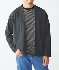 SHIPS / シップス カーディガン・ボレロ | SHIPS:〈手洗い可能〉ドビー メッシュ ノーカラー カーディガン