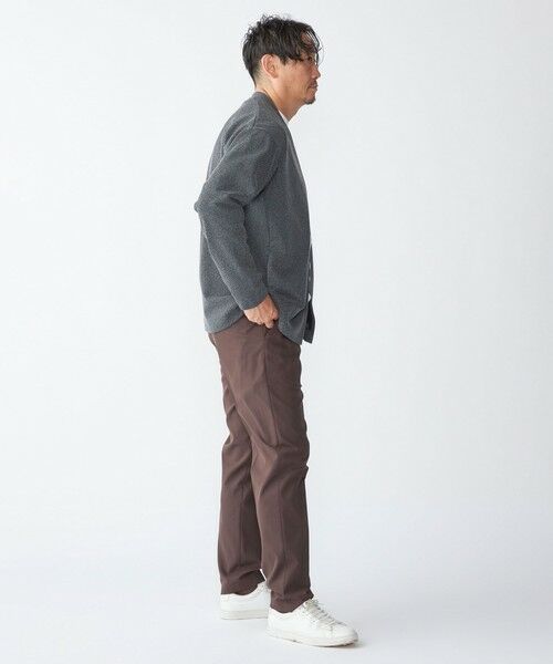 SHIPS / シップス カーディガン・ボレロ | SHIPS:〈手洗い可能〉ドビー メッシュ ノーカラー カーディガン | 詳細5