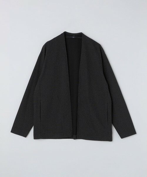 SHIPS / シップス カーディガン・ボレロ | SHIPS:〈手洗い可能〉ドビー メッシュ ノーカラー カーディガン | 詳細15